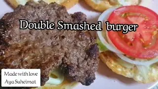 smashed burger برغر اللحم