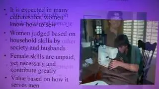 Cross Gender Activity: Sewing an Apron