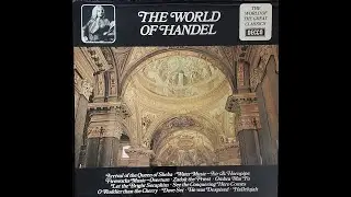 The World of Handel 1976 Vinyl
