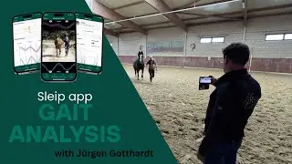 dynamic gait analysis of Katie with sleip system