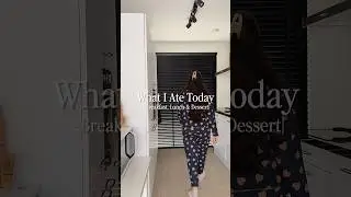 🥞what i ate today #asmr #homelifestyle #foodvlog #whatieatinaday #homelife