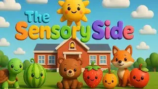 Baby Sensory 🐾🍓 Smoothie Mix And Animals Dance Fun Cute | The Totally Animal & Fruit With Animation