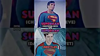 Superman (Christopher Reeve) vs Superman (David Corenswet)