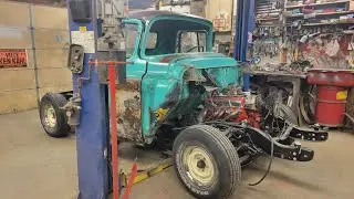 59 apache flipping the rear and workin on pedals