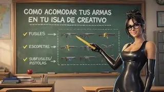 CREA TU PROPIA ISLA DE FORTNITE | COMO COLOCAR TUS ARMAS 