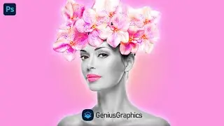 Hue/ Saturation color effect in Photoshop | Black and White effect in Photoshop - Tutorial