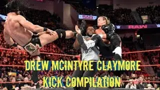 Drew McIntyre Claymore Kick Compilation (So Far)