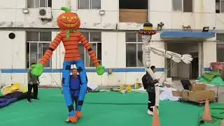 Custom Digital Inflatables Halloween Puppet for #Stagedesign #AdvertisingInflatable Decoration