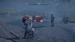 AC:Valhalla - Mystery west of Wenloch Abbey, An Efficient Cremation