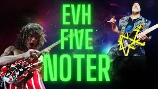 Eddie Van Halen 5 note sequence guitar lesson