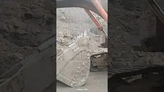 माइंस की 1200 मशीन 🚜 सामने से खतरनाक नज़ारा | Heavy Loading