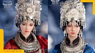 TBLEAGUE new Product: The Miao of China's 56 Ethnic Groups-Red & Blue Action Figure
