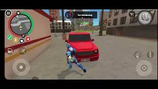 🚗👤 Car Shadowing in Vice Town 😱 | Rope Hero Ne Macha Di Tabahi 💥🦸&zwj;♂️🔥
