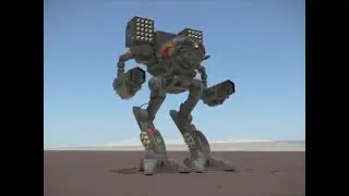 Mechwarrior/Battletech Timberwolf training - Audio remaster (No music)