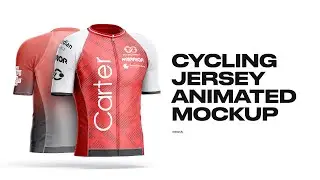 Cycling Jersey Animated Mockup Presentation