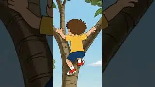 👶🥭 बच्चा खुद आम के पेड़ पर चढ़ गया | Desi Childhood Moments ❤️