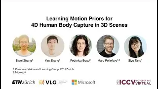 LEMO: Изучение априорных данных движения для 4D-съёмки человеческого тела в 3D-сценах