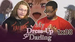 WFT, SHE'S SO TALL 🤣! | My Dress-up Darling Season 1 Episode 8 | Backlighting Is the Best!