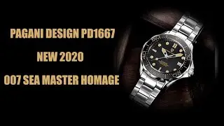 NEW 2020 007 SEA MASTER HOMAGE FROM PAGANI DESIGN