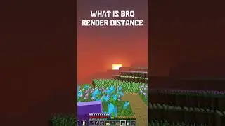 Eggchan render distance be like #minecraft #memes #unstableuniverse