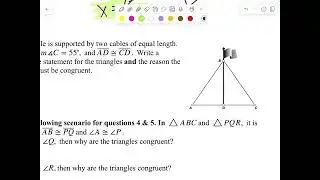 Geometry MT 5 Practice Test Solutions page 1