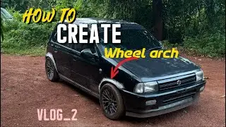 Maruti zen | wheel modified | wheel arch wide | power stroke