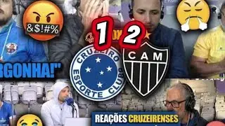 REAÇÕES DOS TORCEDORES DO CRUZEIRO 1×2 ATLÉTICO MG!VAMOS RIR!