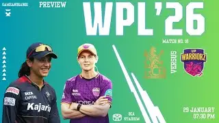 Can RCB make it to the Finals! Watch the Battle Between table top and bottom Match No. 18 #wpl #rcb 