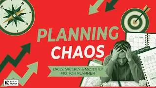 How I Plan My Days,Weeks Months in Notion.Daily planning#digitalplanner #notionplanner #planning