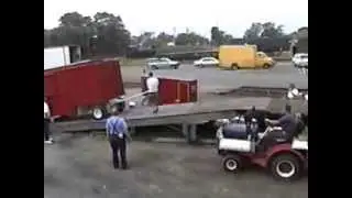 Loading the Circus Train at Steamtown 1998 pt 1