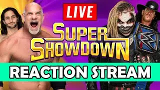 🔴 WWE SUPER SHOWDOWN 2020 LIVE REACTION Watch Along