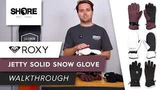 The Best Budget Ladies Snow Gloves: The Roxy Jetty Solid Gloves