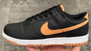 Nike Dunk Low Amber Brown Shoes