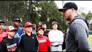 Alex Bregman CRASHES a Youth Baseball Camp