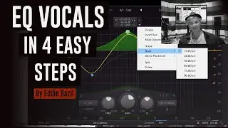 The 4 step technique in equing vocals