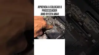 Como instalar o processador? Aprenda aqui! #tutorial #processadoramd #procrssadorryzem