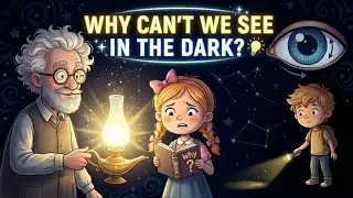 MAGIC STUDY LAMP: Why Can&rsquo;t We See in the Dark? 🌌 | Fun Light Science for Kids | Smart Learning TV