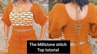 CROCHET MILLSTONE TOP by Marion Crochets 
