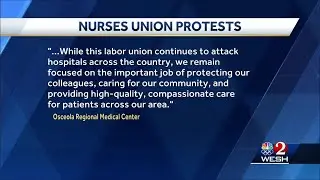 Nurses union picketing for understaffing