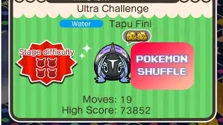 Pokemon Shuffle Special Tapu Fini