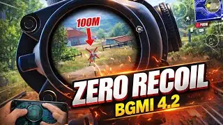 BGMI 4.2 UPDATE BEST SENSITIVITY SETTINGS 🔥 | LOW END DEVICE 🥵 | PUBGMOBILE/BGMI ✅ | JUST IN 1 MIN 👍