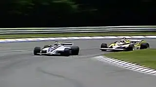 GP Germania 1981 F1 Hockenheim servizio Domenica Sportiva Nelson Piquet Alain Prost Renè Arnoux