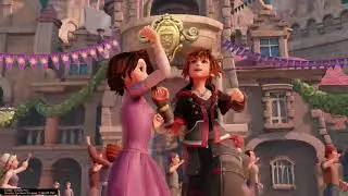 KINGDOM HEARTS Ⅲ - Festive Dancer trophy easiest method (over 130k pts. easily)