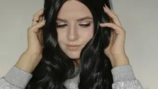 Vigorous Long Wavy Black Wig