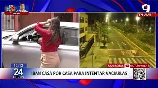 San Borja: robacasas caen tras intensa persecuci&oacute;n