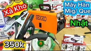 🔴 XẢ KHO CUỐI NĂM 🔴 Máy Hàn Mig/ Que Sekko Nhât Giá Siêu Rẻ _ ai cũng hàn được #sekko #kobe 