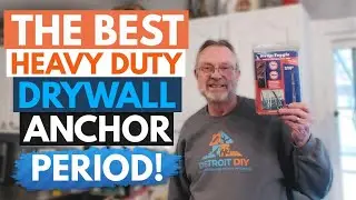 The Best Heavy Duty Wall Anchor [HOW TO INSTALL A DRYWALL ANCHOR]