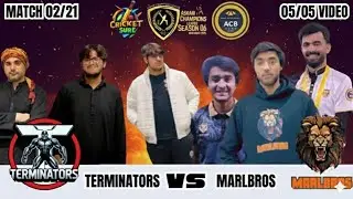🏏 Match 02/21 | Terminators vs Marlbros | Askari Champions League Season 06 | Video 05/05