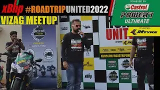 ROAD TRIP UNITED 2022 | VIZAG MEETUP! | 360⁰ CINEMATICS | Bikers Hub |   | Fastto | Moto Vlogs