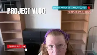 Painting, Painting and more Painting - Project Vlog - February 8, 2025